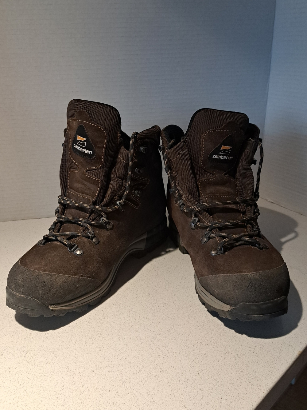 Zamberlan Gore-Tex Vibram Hiking Boots Men's 9 Women's 11 Made in Italy Leather - Picture 9 of 13